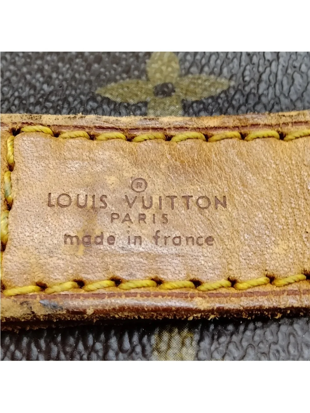Authentic Vintage Louis Vuitton Keepall Bandouliere 55 Monogram Travel Duffle
